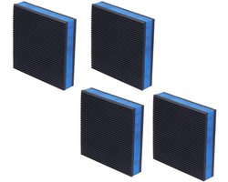 Rubber EVA trillingsdempers Set van 4 trillingsmatten voor wasmachine, airconditioning, warmtepomp, geluidsvermindering, antislippads, 100 x 100 x 22, 3 mm, geschikt voor binnen- en buitengebruik