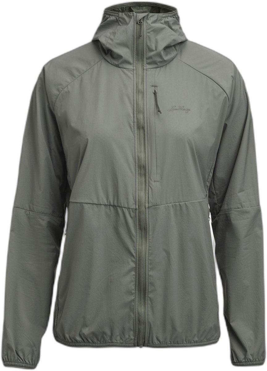 Waterdicht damesjack LundHags Tived Light Grijs