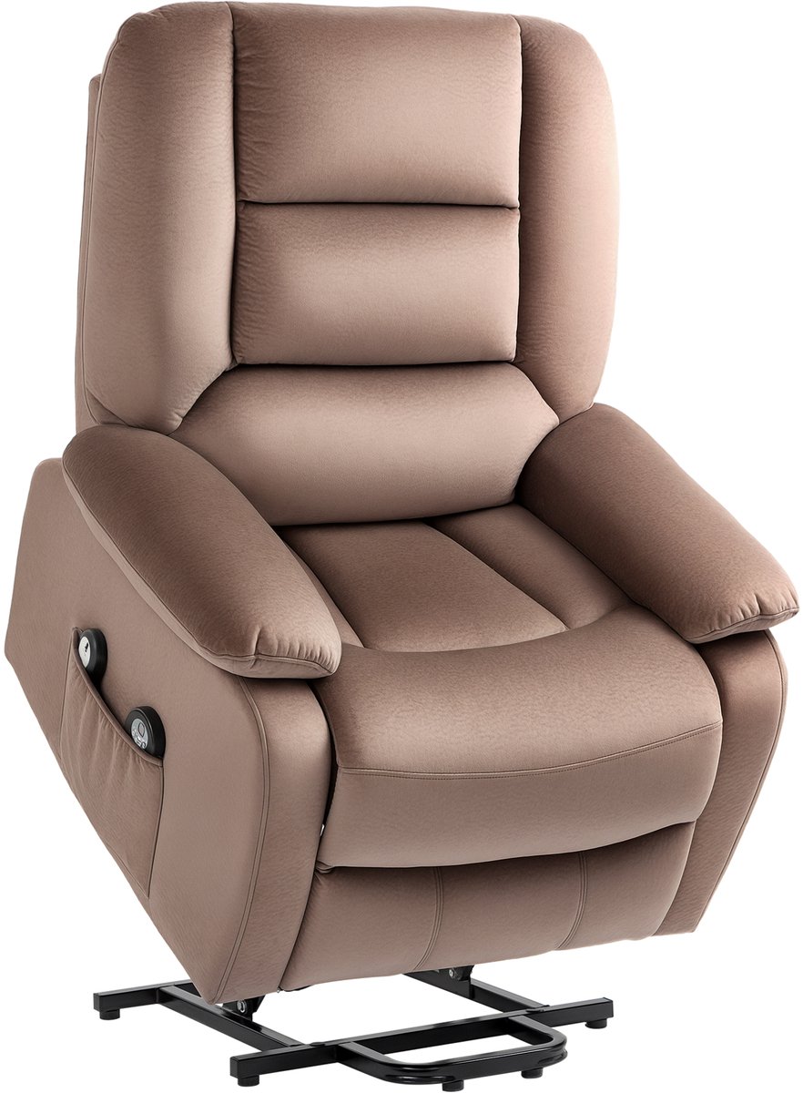 MH Handel Relaxfauteuil met Massagefunctie - Bruin - MH Handel - €584,90