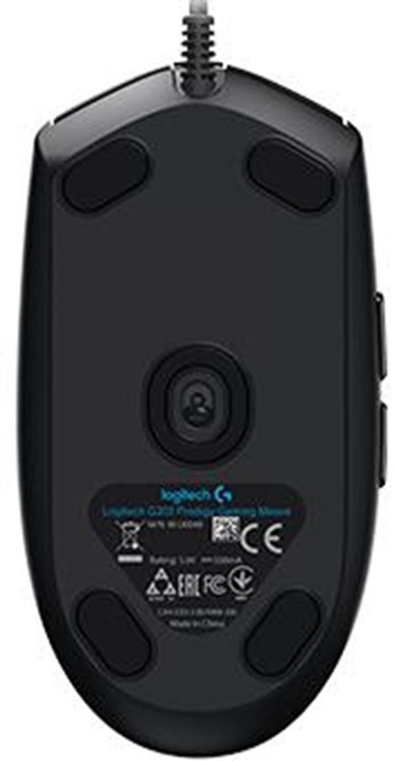 Logitech G203 LIGHTSYNC - Bedrade Gaming Muis - RGB verlichting - Zwart