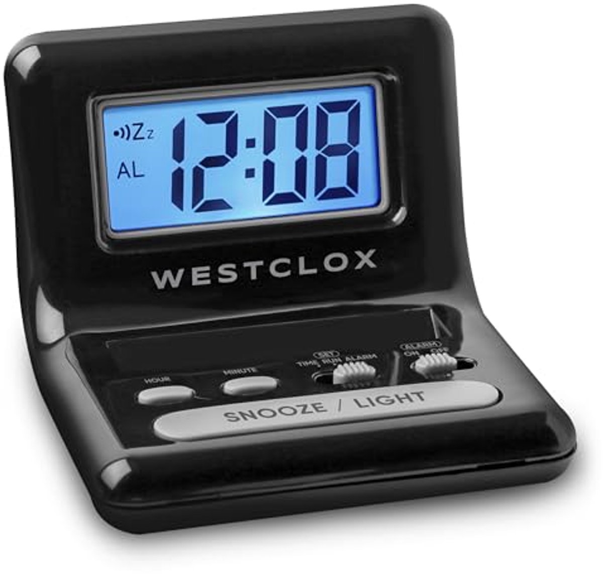 Reiswekker met LCD-display en Snooze-functie – Compact en Draagbaar