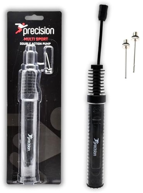 Dubbele Actie Snelle Ballenpomp - Zwart