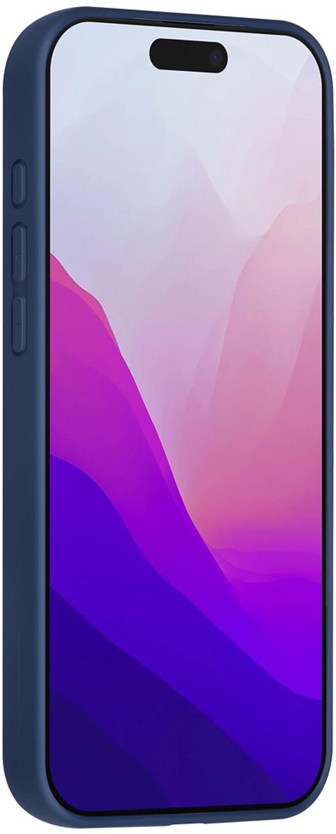 TUNIQ Back cover - iPhone 17 Pro Max - Navy Blauw - MagSafe met Ringstand