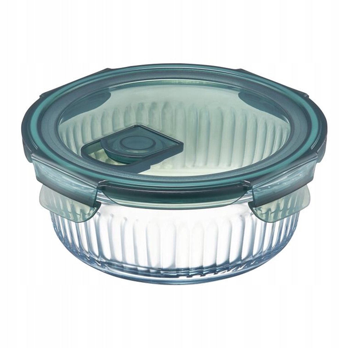 Ambition Rillet Glazen Opslagcontainer 0,95L - Oven & Magnetronbestendig