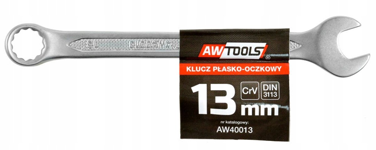 AW-Tools Ringsleutel 13mm CrV DIN3113