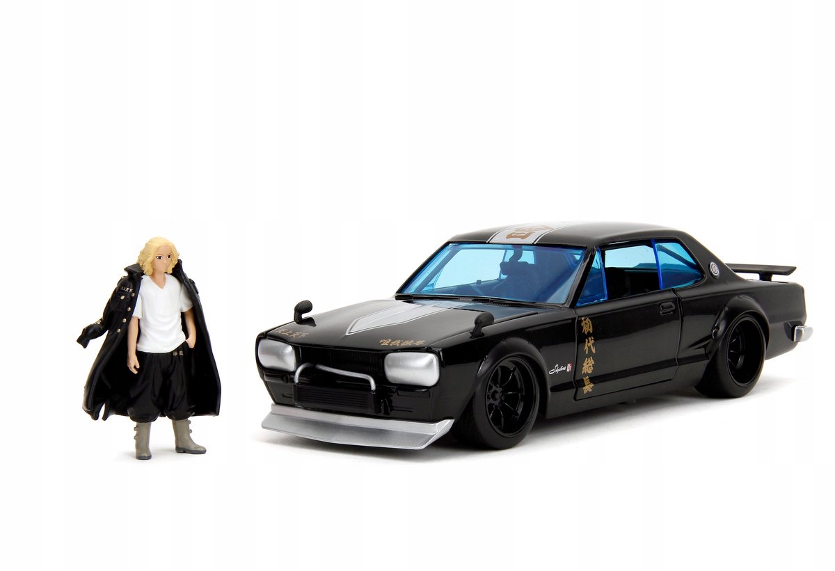 Jada 1971 Nissan Skyline GT-R met Mikey figuur 1:24