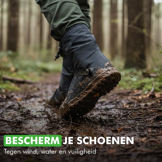 Travelhawk Overschoenen - Waterdicht - Regenschoenen - Schoenhoesjes - Schoenovertrekken - Zwart - 39 - 42 — afbeelding 3