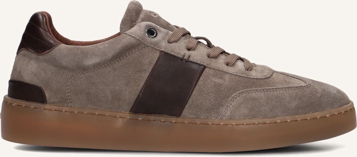 Greve Wave 2223 Sneakers - Suède - Heren - Taupe - Maat 41