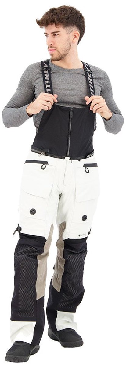 REV'IT! Dominator 3 GTX Silver Black Motorcycle Pants - Maat XL - Broek – foto 6