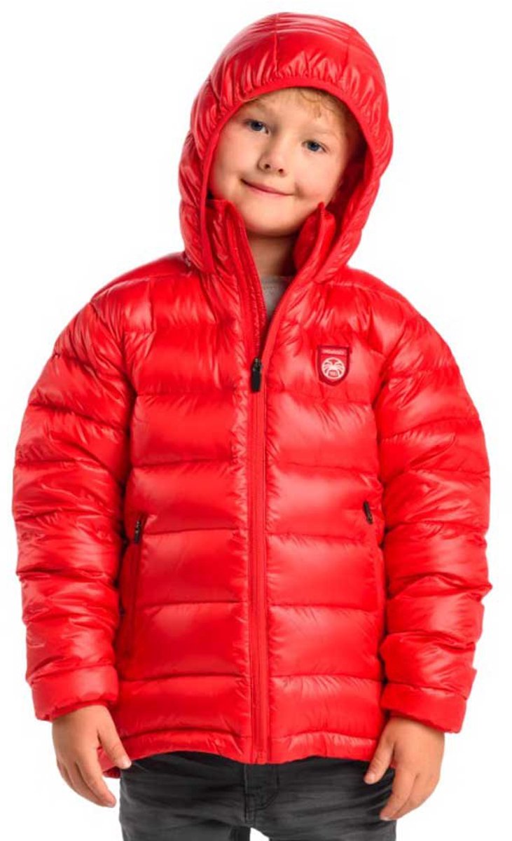 Pajak Casper Donzen Jas Rood 134 cm Jongen