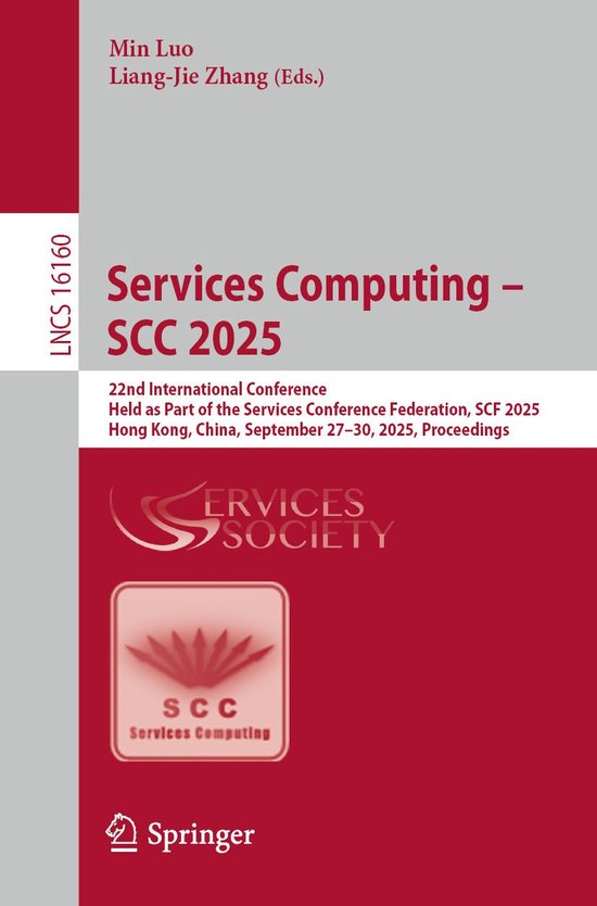 Springer Nature Proceedings Computer Science - Services Comp ... - cover