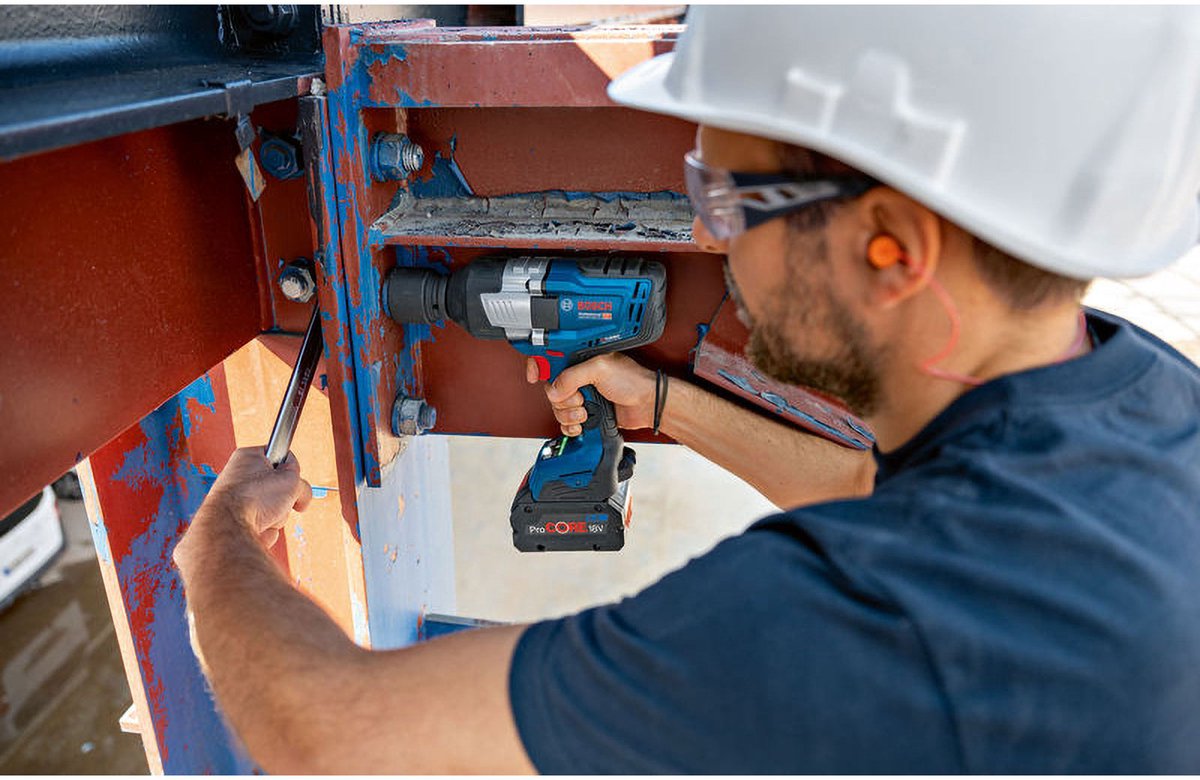 Bosch GDS 18V-1600 HC Accu-draaislagmoeraanzetter thumbnail 4