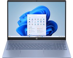 HP OmniBook 5 16-ba1052nd Intel® Core™ i5 i5-1334U Laptop 40,6 cm (16") 2K 16 GB LPDDR5x-SDRAM 512 GB SSD Wi-Fi 6 (802.11ax) Windows 11 Home Blauw
