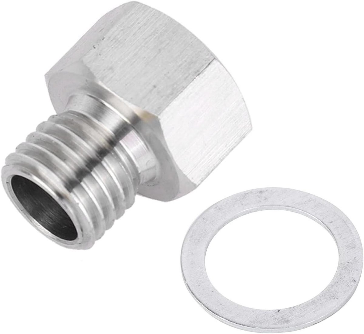 Allecto plus - Adapter NPT naar metrisch M12X1.5, 1/8 "vrouwelijk, voor automatische teller - accessoires metrische fittingen