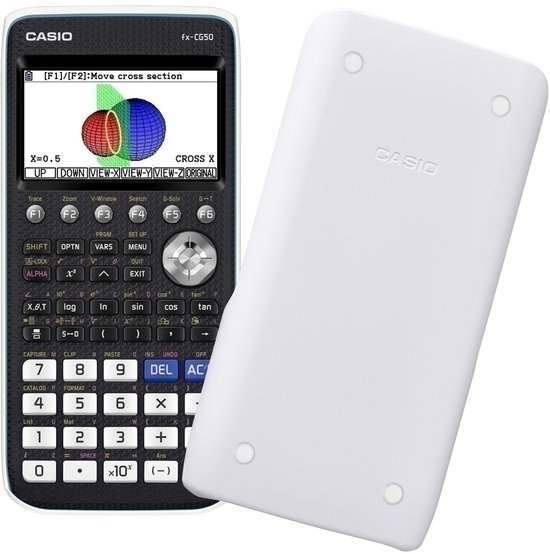 Casio fx-CG50 - Grafische rekenmachine - LCD kleurenscherm - Voorzien van Nederlandse examenstand