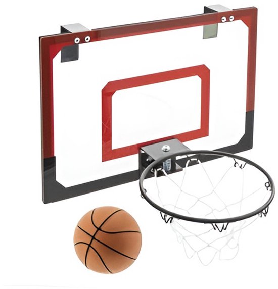 Hi panier de basket avec panneau et ballon - 45 x 30 Mini