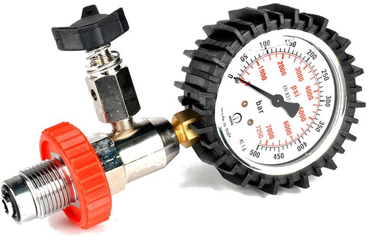 Best Divers Oppervlaktedrukmeter Zwart,Zilver