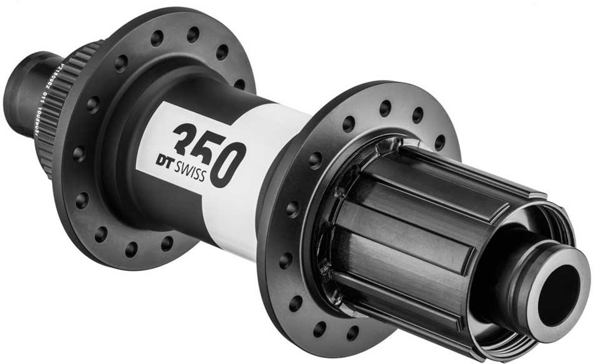 DT Swiss achternaaf 350 SH 10/11V ATB Boost Disc CL aluminium 32G 148/12mm zwart