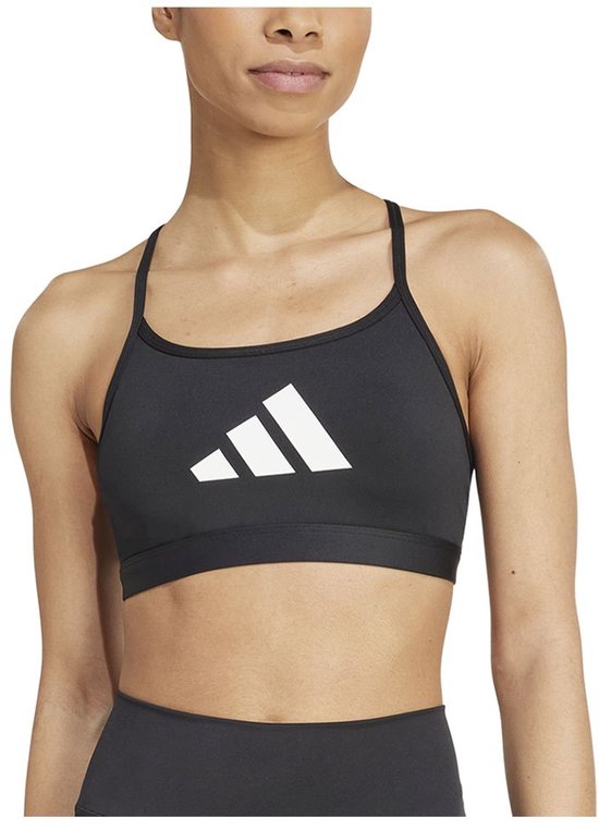 Soutien-gorge adidas Performance Aeroreact Graphic - Femme - Zwart- S