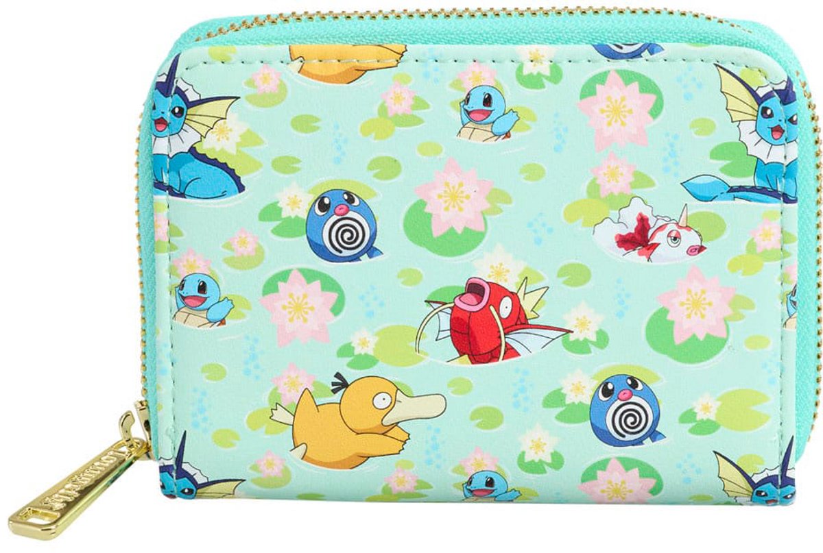 Loungefly Water-type Pokémon Portemonnee Zwart Man,Vrouw