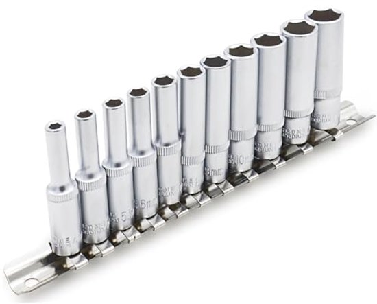 TM 7 Delige Profi 3/8 Lange Inbus Doppenset 3 – 10 mm