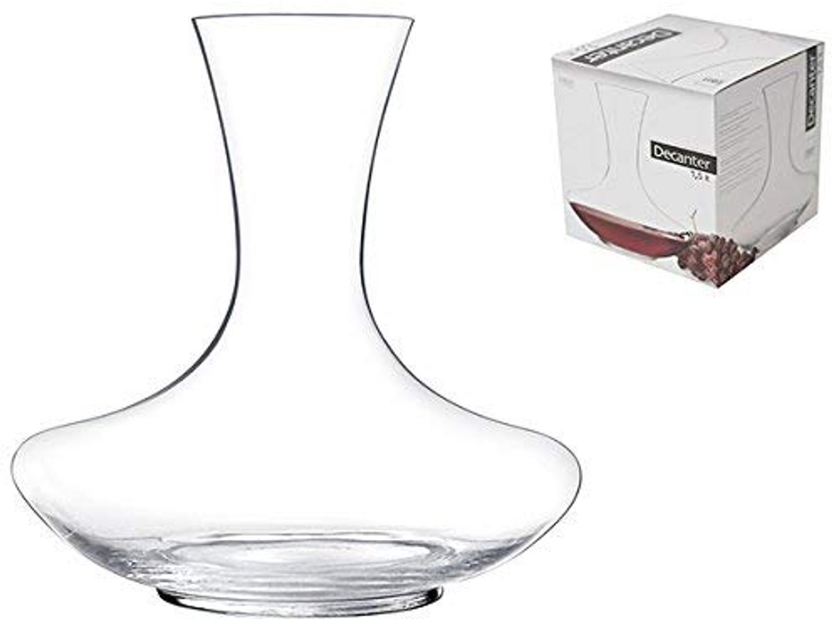 Transparente Glazen Decanteer voor Wijn - Perfect voor het Oxygeneren van Wijnen