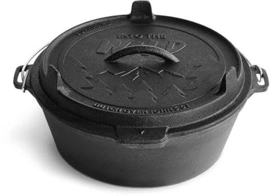 Vol gietijzeren kookpot , pan , zwaar, 2.5 Liter