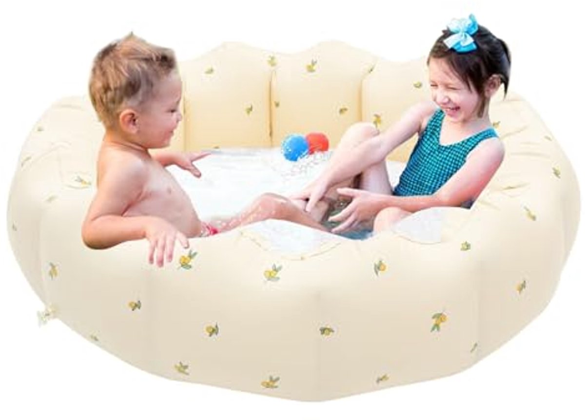 Opblaasbaar Kinderbadje - Perfect voor Baby's en Peuters - Speelplezier in de Tuin