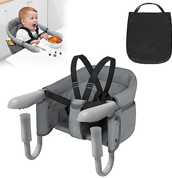 Zelsius Chariot Pliable Avec Toit Vert/Gris Transport Avec Système de Sangle À M