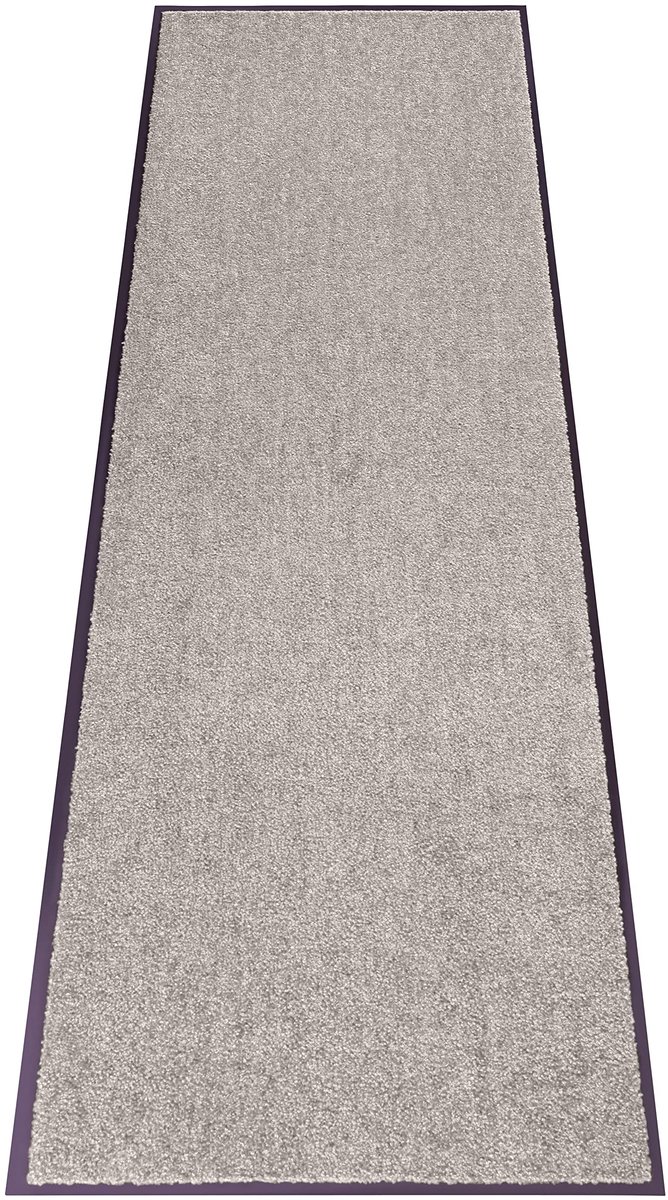 Ibenzoa Wasbare vuilvangmat voor binnen en buiten met antislip en kleurvastheid taupe