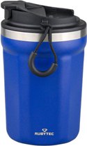 Rubytec Shira Mugshot - 200 ml - Thermosbeker - Koffiebeker To Go - Vacuüm Drinkfles - Thermosfles - Waterfles - RVS Drinkfles - Urenlang Koud of Warm Drinken - Lekvrij - BPA-vrij - Blauw
