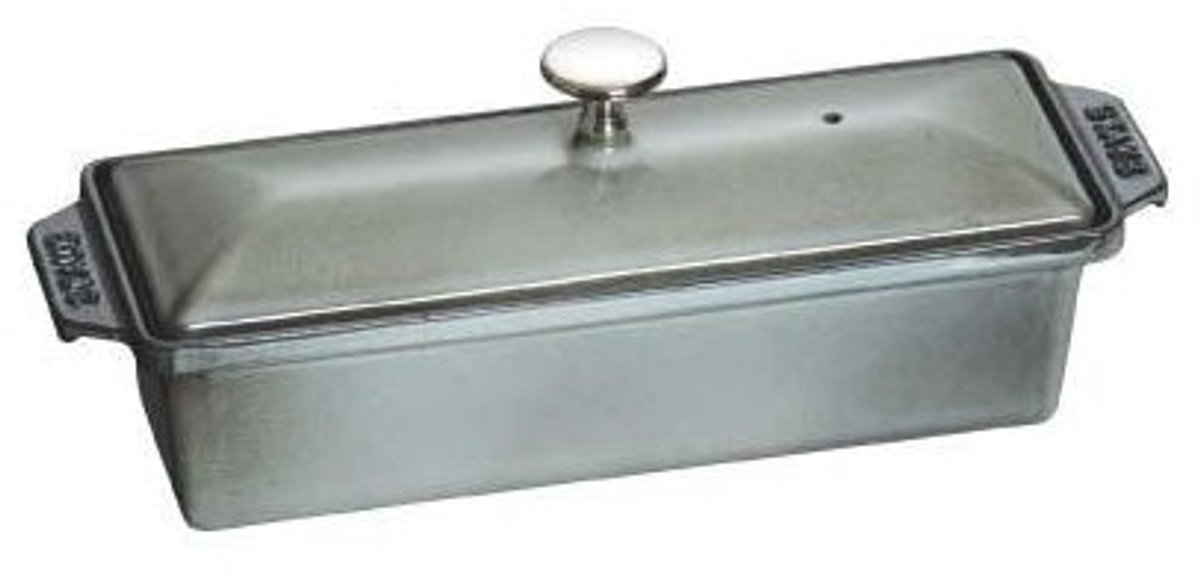 Terrinevorm 30 cm - Zwart Glanzend, 1,45 liter