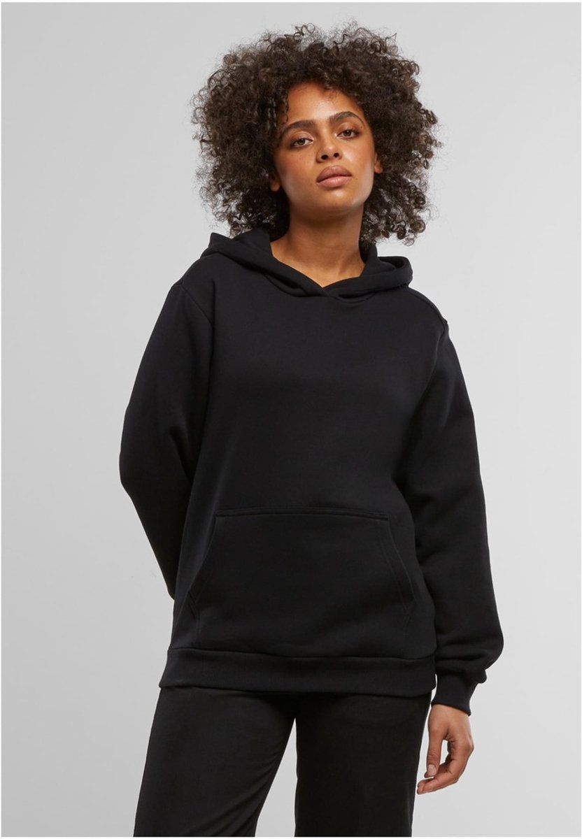 Urban Classics Organic Loose Brushed Fleece Hoodie/trui XS Zwart