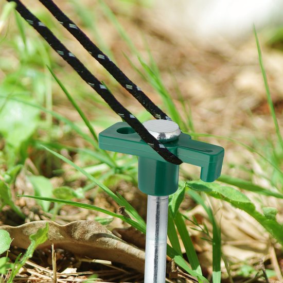 Relaxdays 20x grondpen groen - rotspen - tentharingen - rotsharing - grondanker van Relaxdays — afbeelding 4