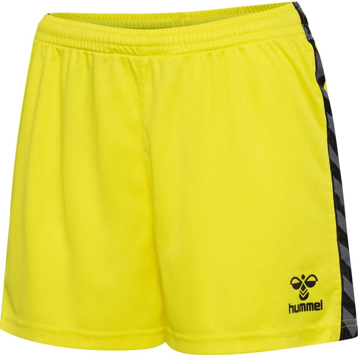 Hummel Damen Shorts Hmlauthentic Pl Shorts Woman Blazing Yellow-XS