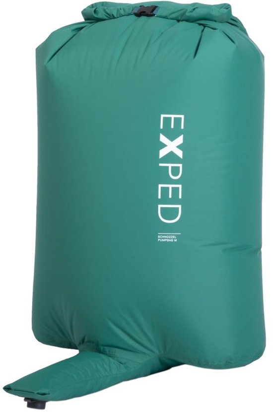 Exped Schnozzel Pumpbag Pomp Luchtbedpomp Groen L van Merkloos — afbeelding 4