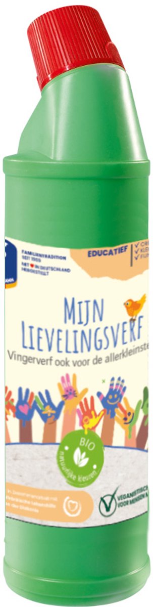 Mijn Lievelingsverf, Vingerverf Groen 900 g