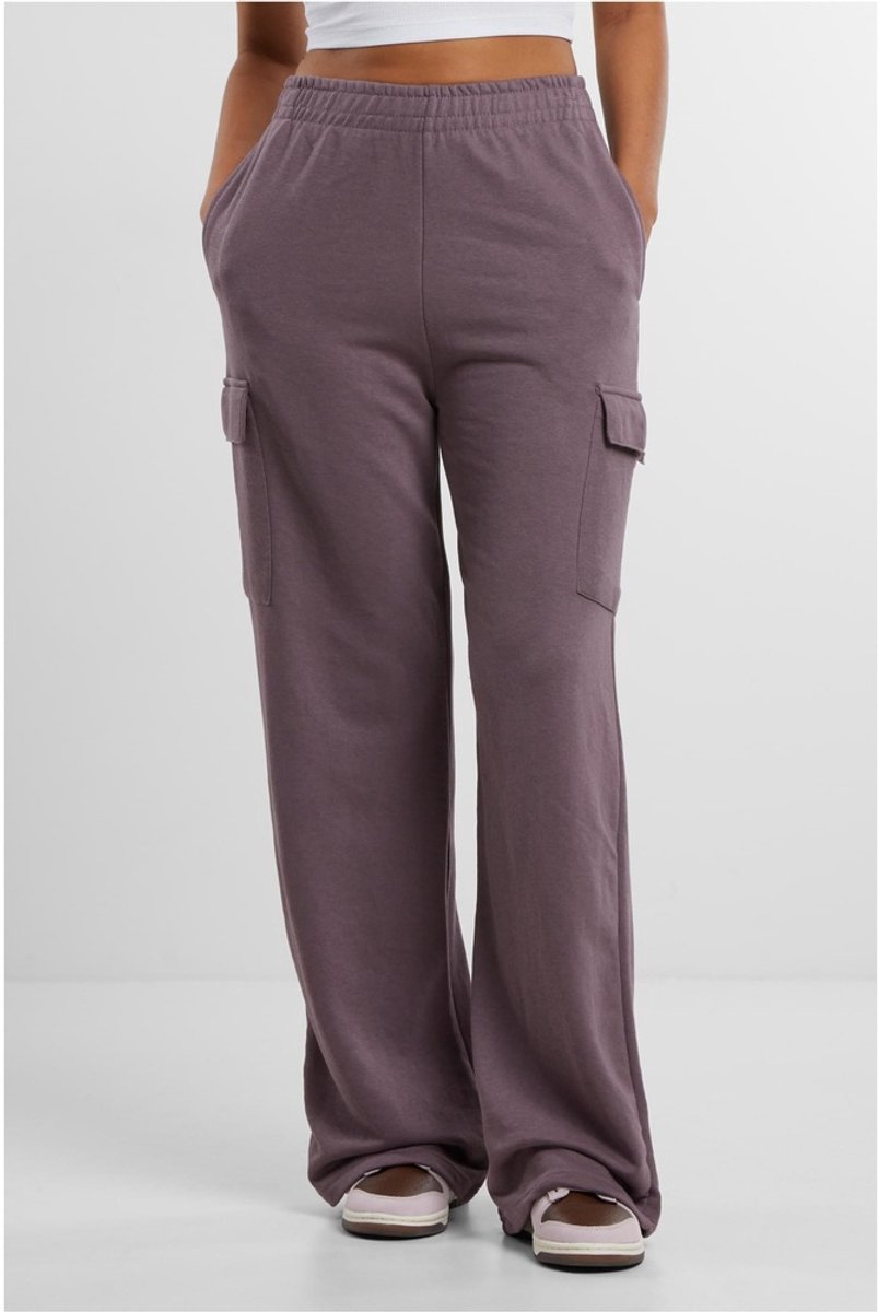 Urban Classics Baggy Light Terry Dames joggingbroek XXL Paars