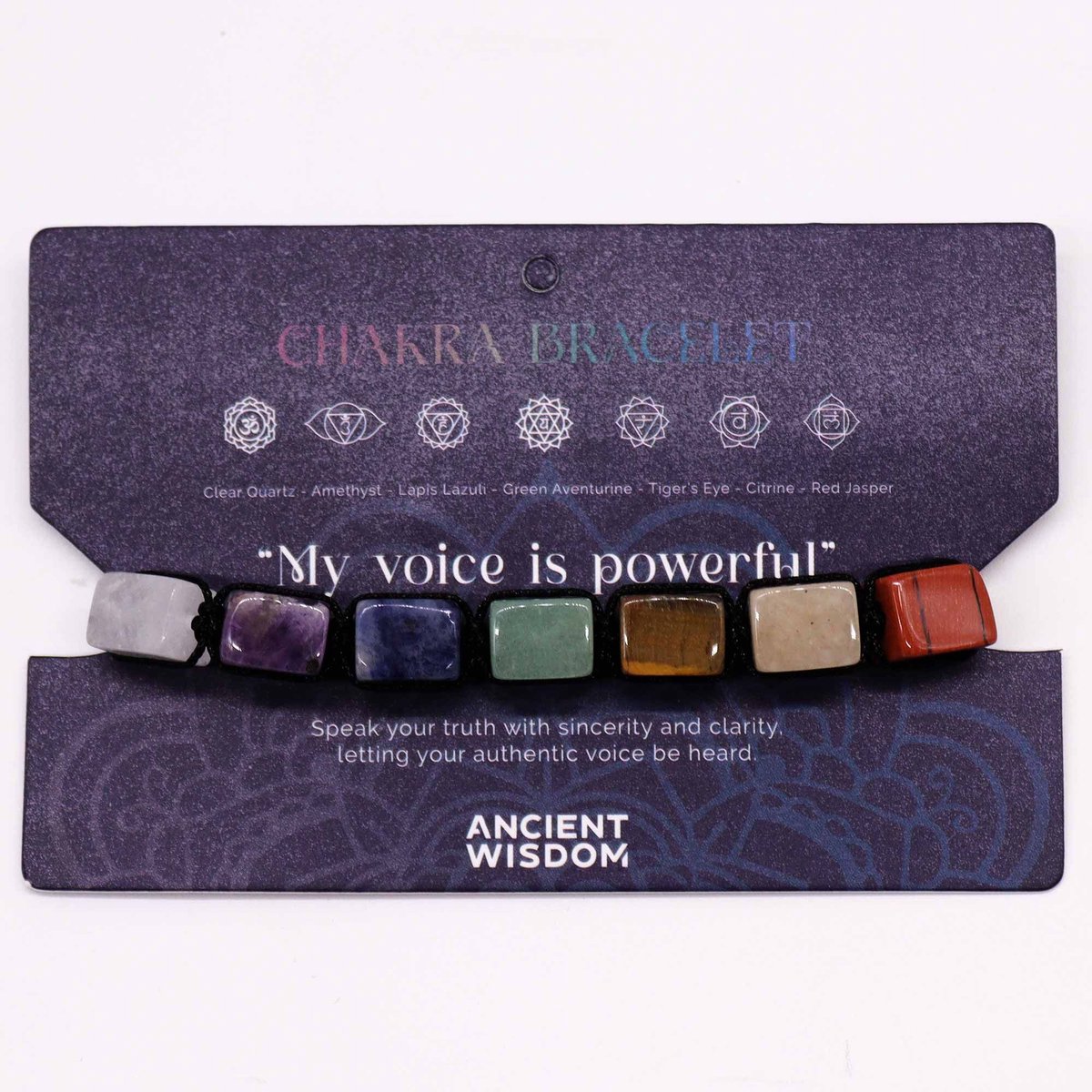 Chakra String Armbanden - Trommelstenen