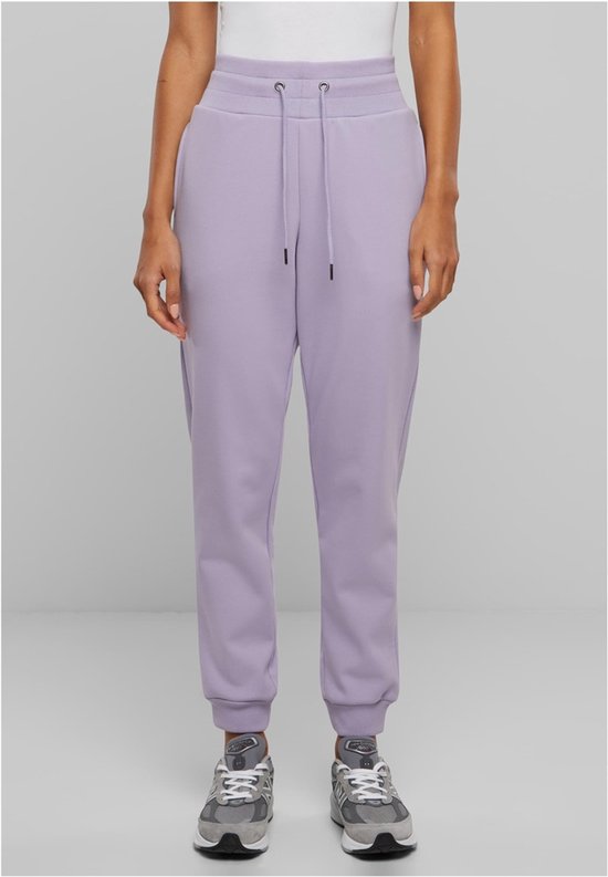 Urban Classics - Cozy Dames joggingbroek - XS - Paars