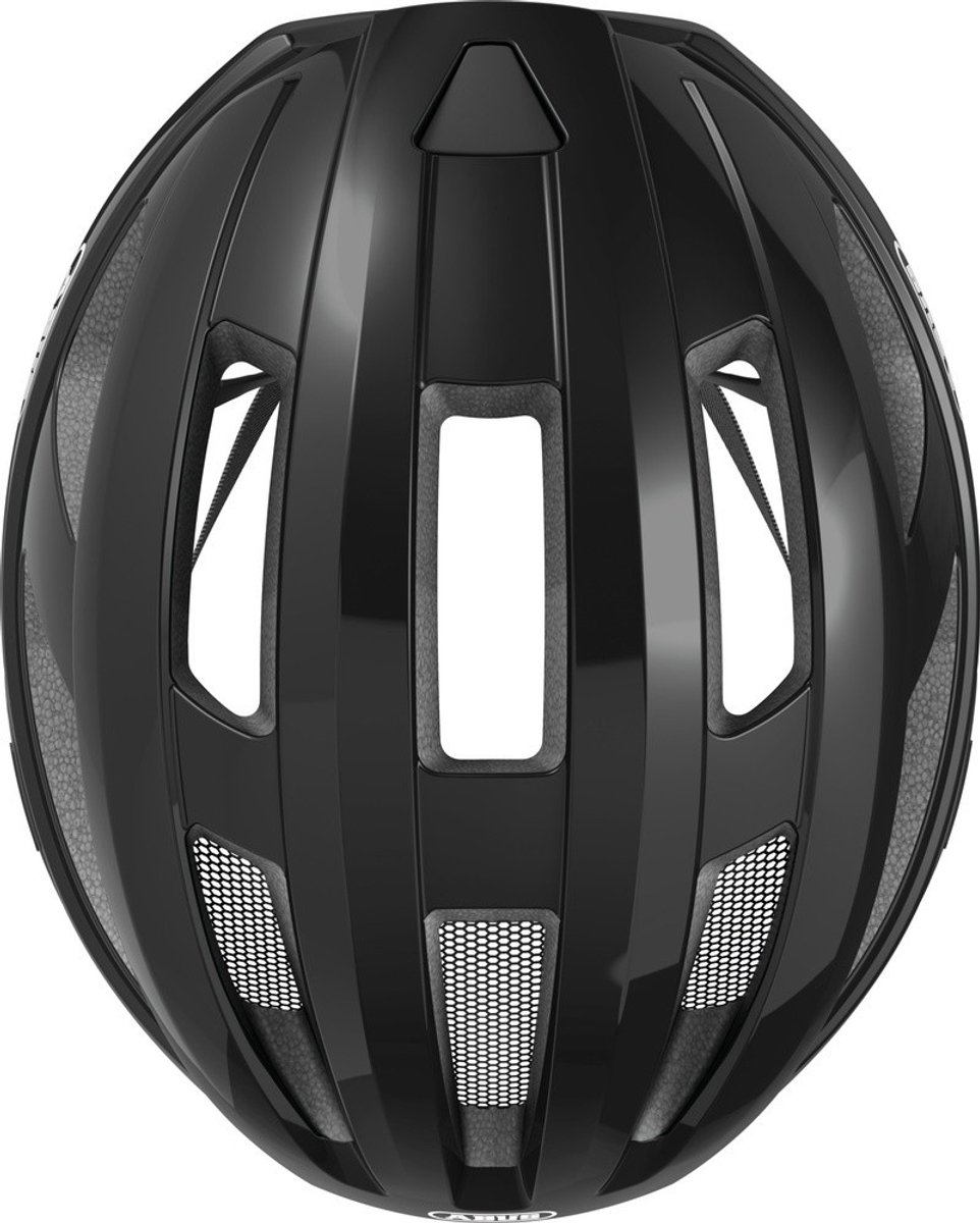 Fietshelm ABUS MACATOR MIPS shiny black M - 52-58 cm - zwart - Geschikt voor gebruik op elektrische fietsen - stadsfietsen - 290 g – foto 7