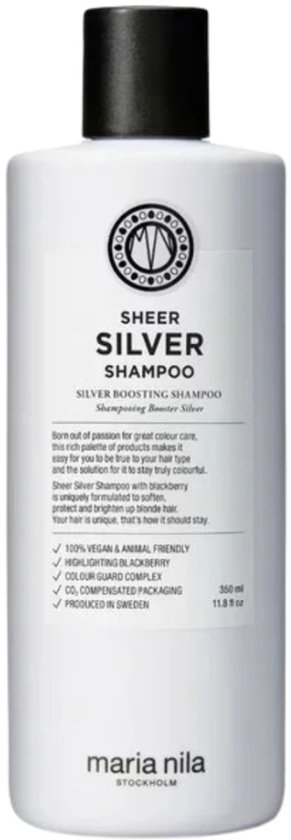 Maria Nila - Sheer Silver Shampoo - 350 ml