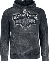 Motörhead Chrome Wings Heren Trui met capuchon - donkergrijs - XL