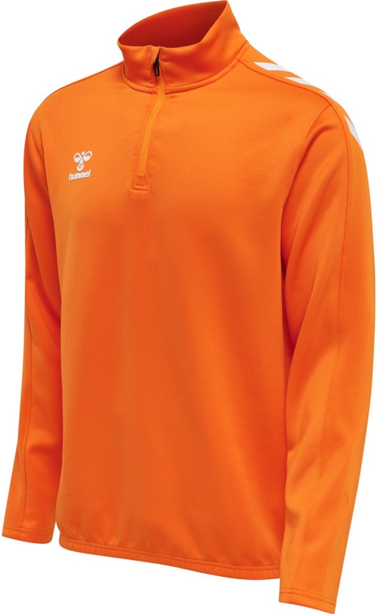 Hummel Half-Zip Sweatshirt Hmlcore Xk Half Zip Poly Sweat Orange Tiger-M