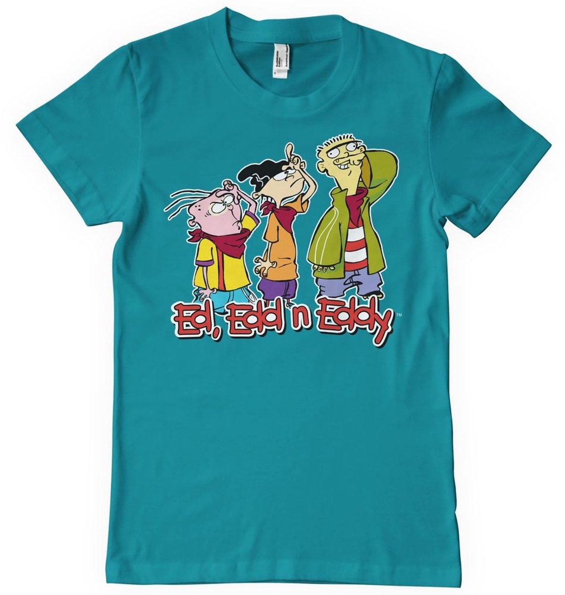 Cartoon Network Ed, Edd n Eddy T-Shirt WB-1-EEE001-DTF920 TropicalBlue-L