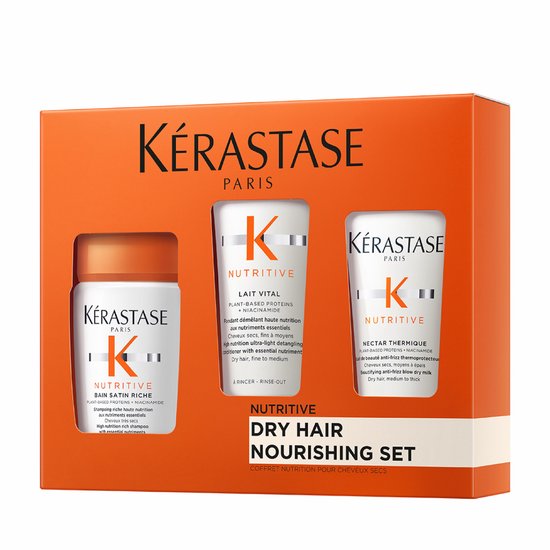 Kerastase Nutritive Set - Reisformaat - Shampoo, Conditioner