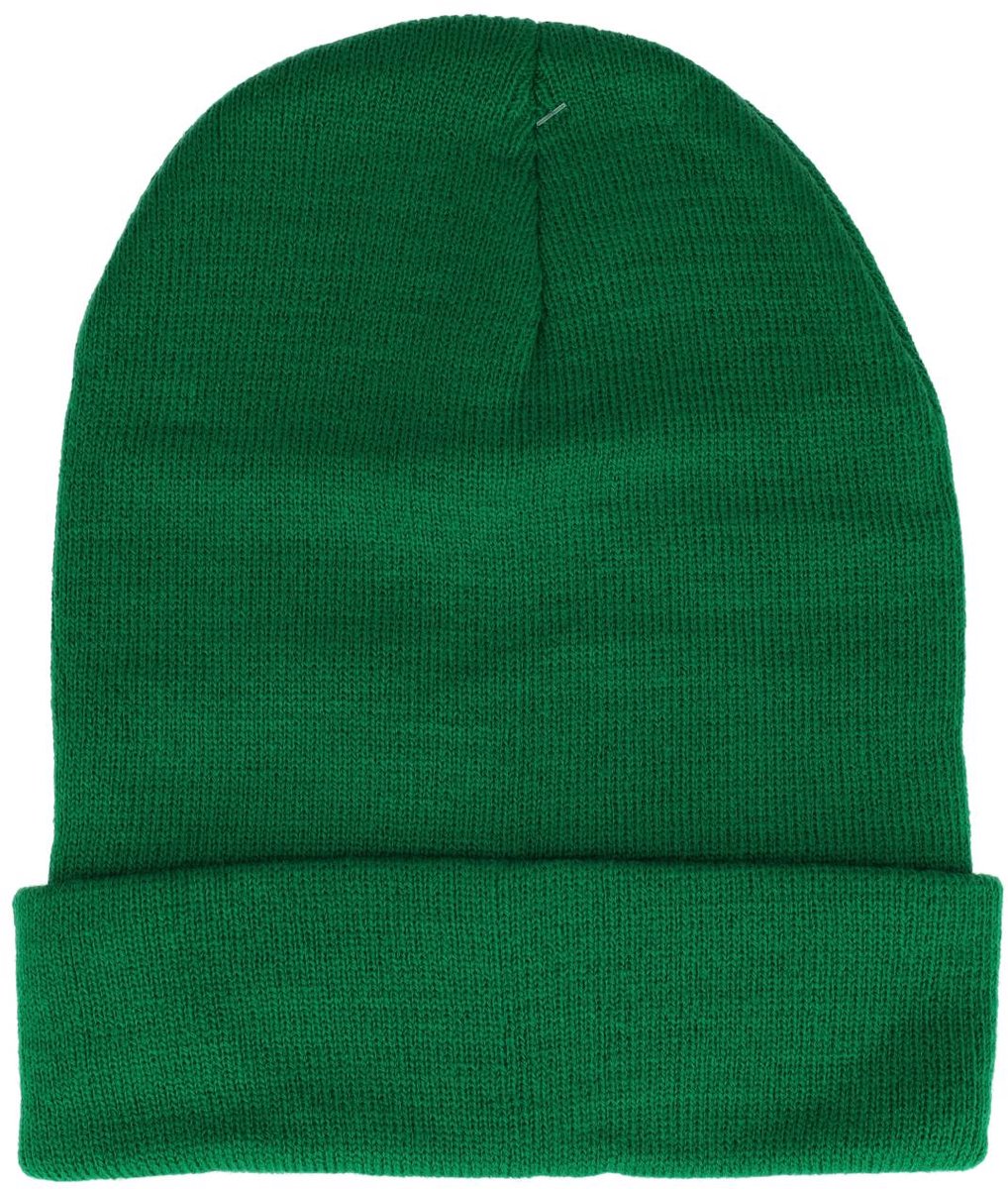 Haarsoires Beanie Muts - Basic - Unisex - Groen - One Size - Trendy - voor Dames Heren & Kinderen