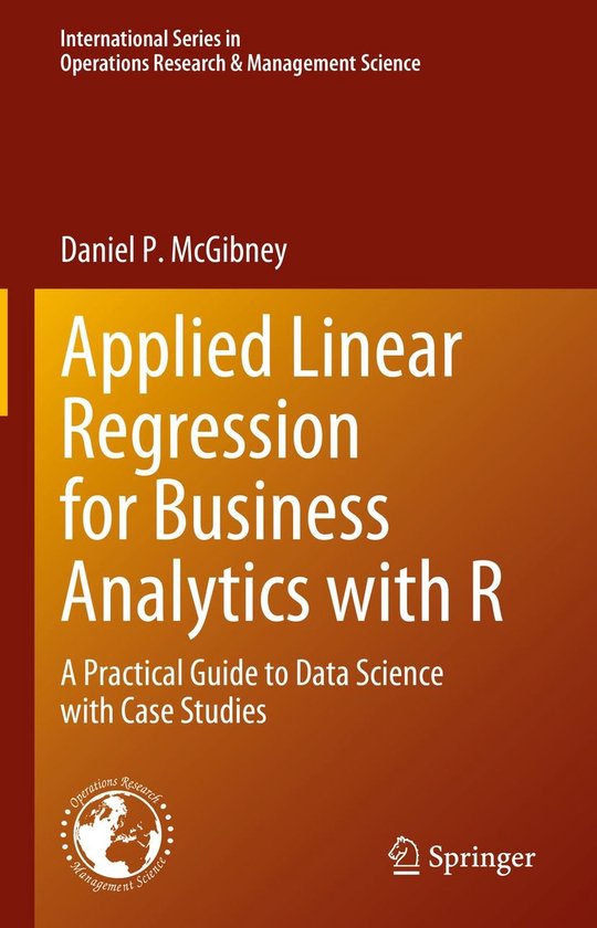 Business and Management (R0) - Applied Linear Regression for ... - cover