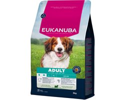 Eukanuba Adult Small & Medium Breed Lam&Rijst - Hondenbrokken - 3 kg