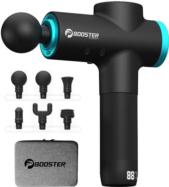 Massage Professioneel Massage Gun Inclusief Koffer Zwart - Massage - €95,99